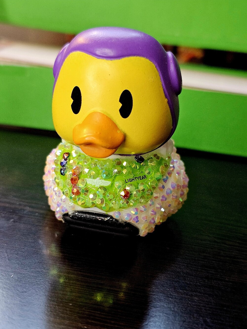 Buzz Lightyear Toy Story BLINGED/BEDAZZELED Disney Duck